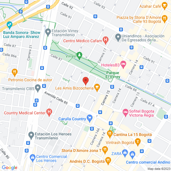 Mapa de Grupo Empresarial Colombian Pax Ltda