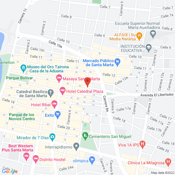 Map of Casa Del Escritor