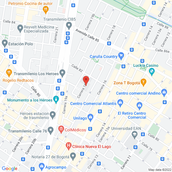 Mapa de North House Hostel S