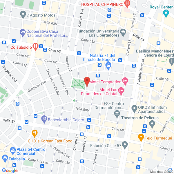 Mapa de Tangram Group Sas