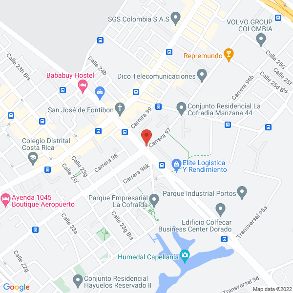 Mapa de Agencia De Viajes Sahanan Ltda