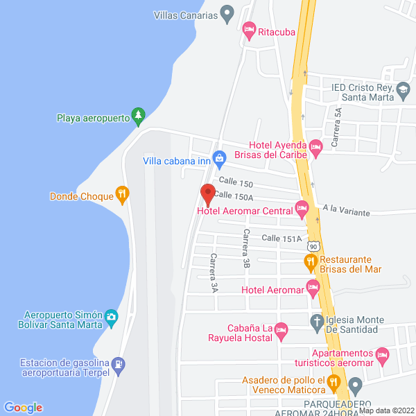 Map of Proyecto Atlantis