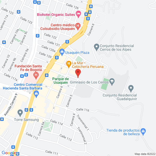 Mapa de Movilidad Urbana Inteligente S A S