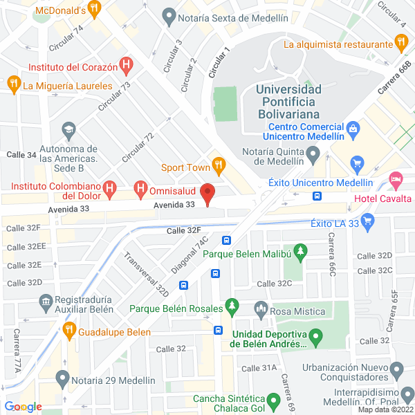 Mapa de Art Medica S.A.S.