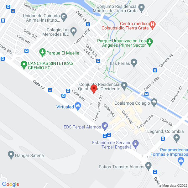 Mapa de Ecoturex S A S