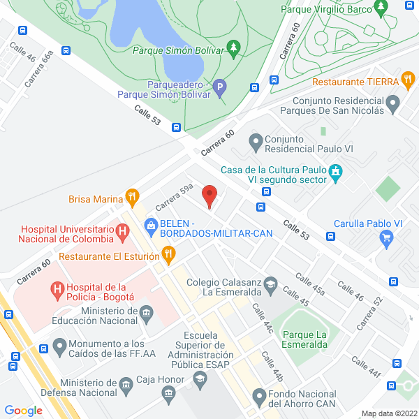 Mapa de Gaiia Travel & Tours