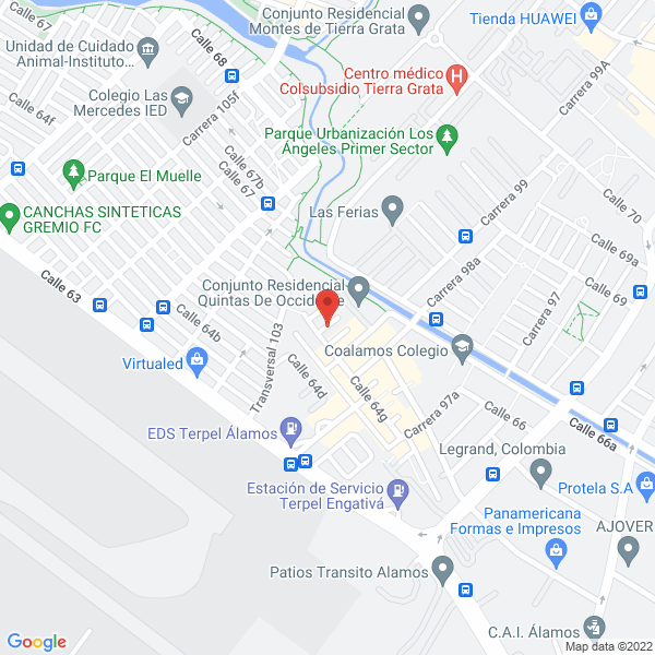 Mapa de Zain Servicios Turisticos