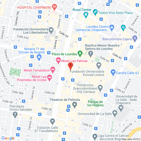 Mapa de 365 Turismo Sin Limite Sas