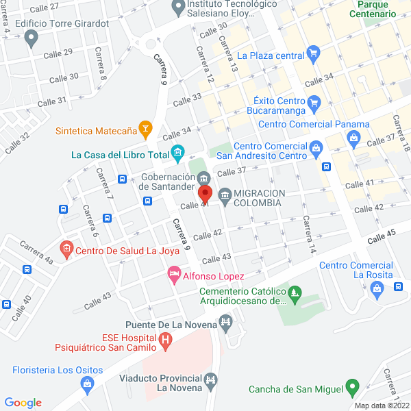 Map of Ven Y Enrutate