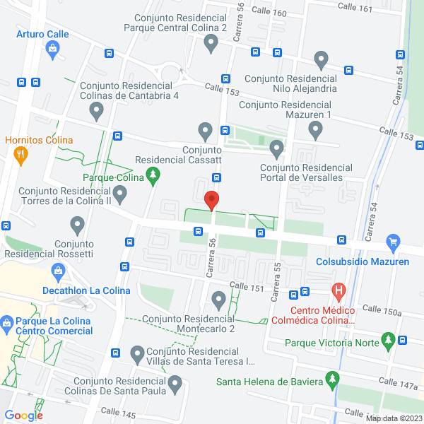 Mapa de Organización Turística Internacional Ltda.