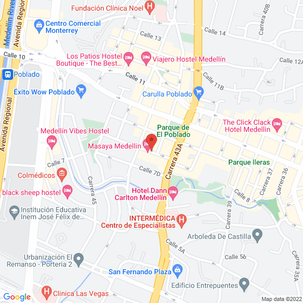 Mapa de Constructora Monte Lindo Ltda