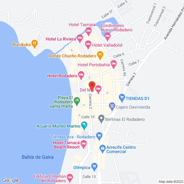 Map of Apartamento 802 Edf. Libertador
