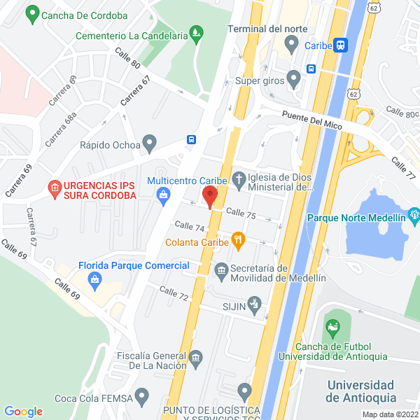 Mapa de Servitránsito