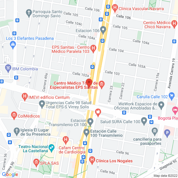 Mapa de Seyco Ltda
