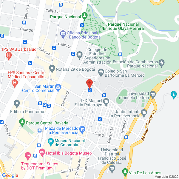 Mapa de Sga Sosftware Sistemas De Gestión Ltda