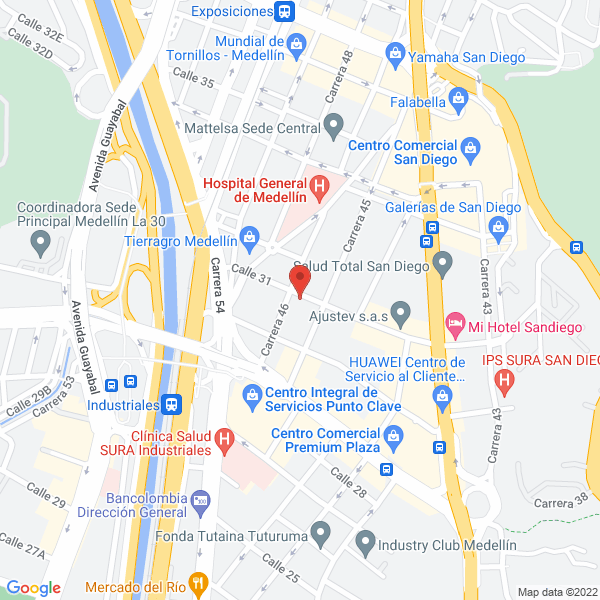 Mapa de Shopping Store Of Men