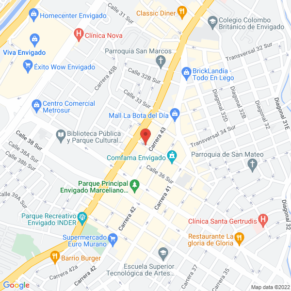 Mapa de Símbolo De Seguros