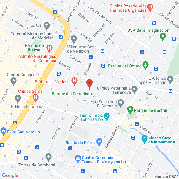 Mapa de Simedt