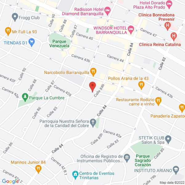 Map of Simifar Ltda.