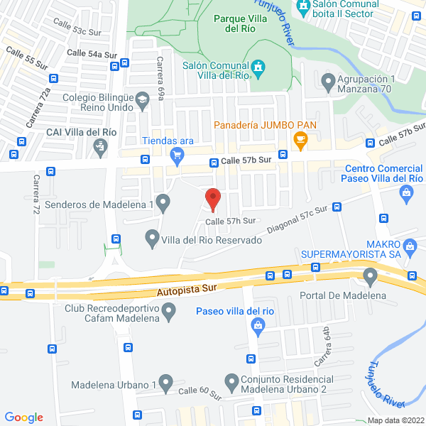 Mapa de Simply Parts S.A.S. Ci