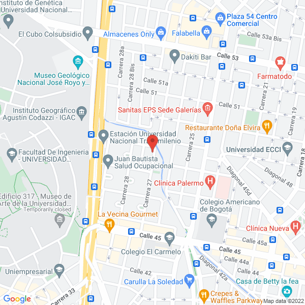 Mapa de Stockall Colombia S.A.S.