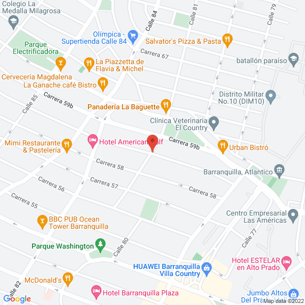 Map of Studio 59 Fotografia