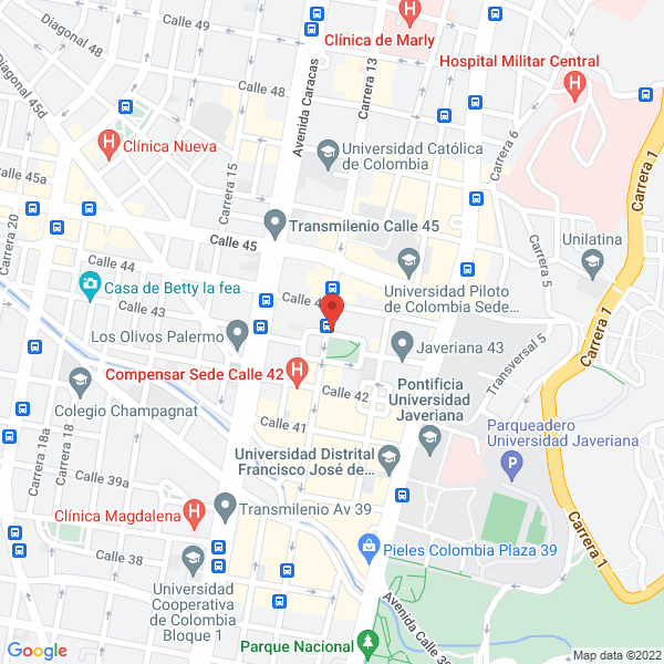 Mapa de T-Manejo Ltda.