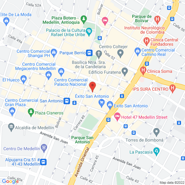 Mapa de Taller De Joyería Real