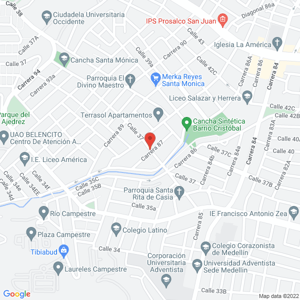 Mapa de Taller De Paco