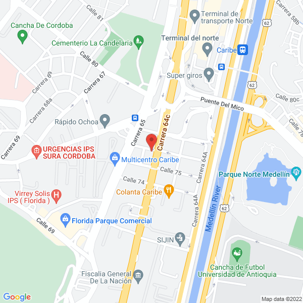 Mapa de Taller El Llano