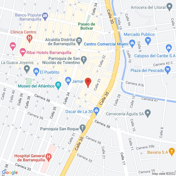 Map of Taller Familiar