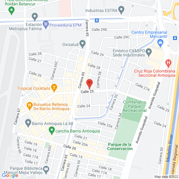 Mapa de Taller Industrial Gayja