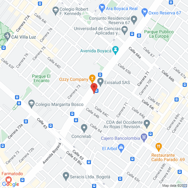 Mapa de Tamales Santandereanos Del Fonce