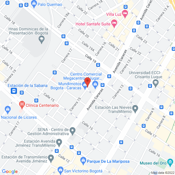 Mapa de Tapicería De Motos El Mono De La 16