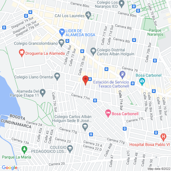 Mapa de The Power Music