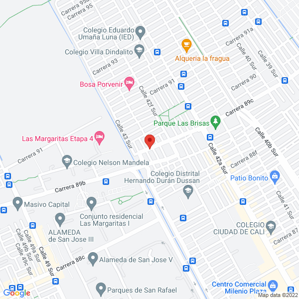 Mapa de Tiempo De Gracia Ltda.