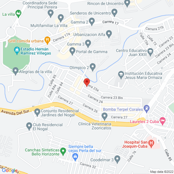 Mapa de Tinkerbell Peluquería Infantil