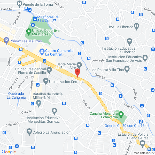 Mapa de Universal Cargo Ltda.