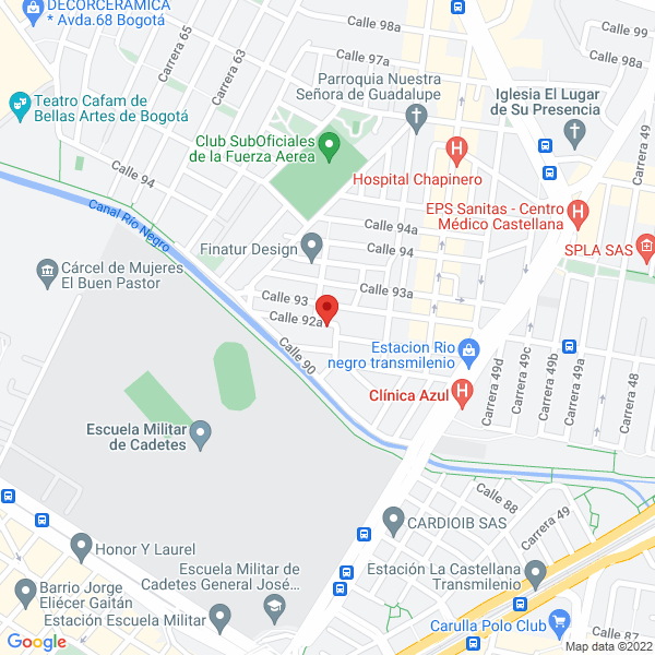 Mapa de Valderrama Justino Humberto