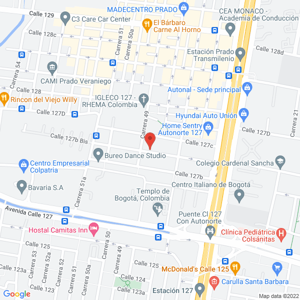 Mapa de Varego S.A.S.