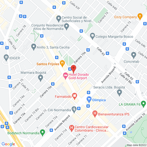 Mapa de Emcoresa S.A.S.