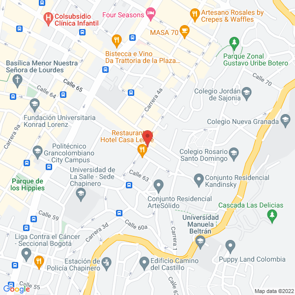 Mapa de En Escena Producciones E.U.