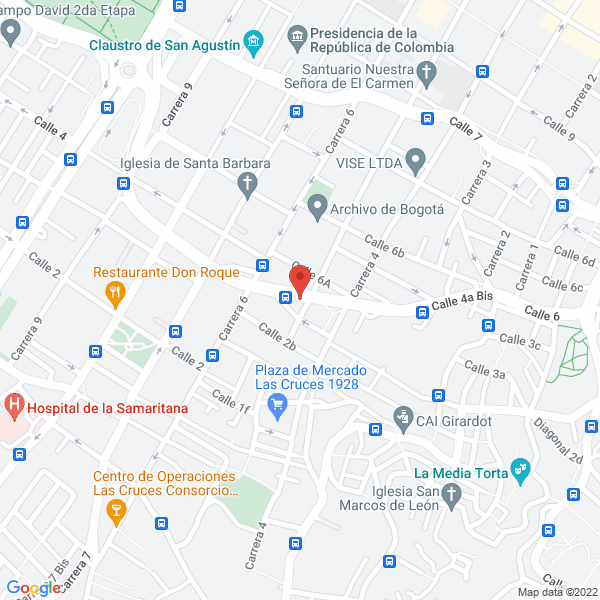 Mapa de Encanta Arte Y Entretenimiento S.A.S.