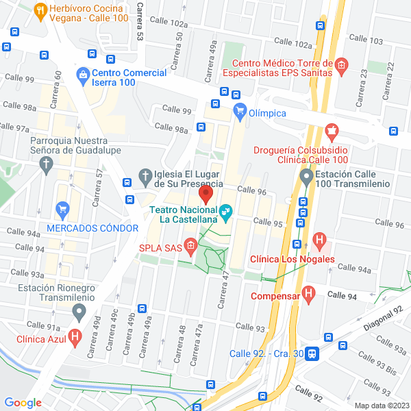Mapa de Escuela De Seguridad Privada La Nacional Ltda.