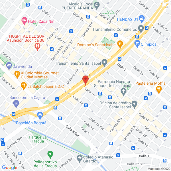 Mapa de Escuela De Seguridad Vial S.A.S.