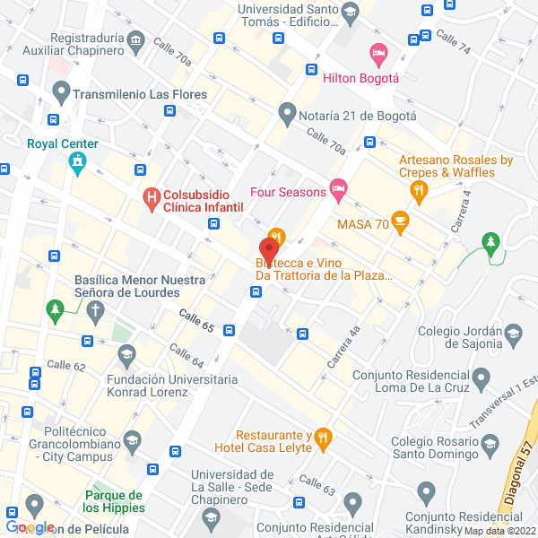 Mapa de Escuela Europea De Negocios S.A.S.