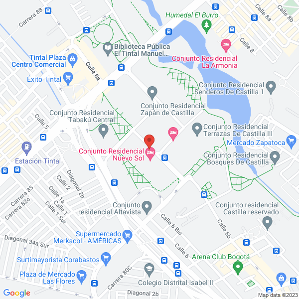 Mapa de Escuela Internacional De Cine De Bogotá Cibo S.A.S.
