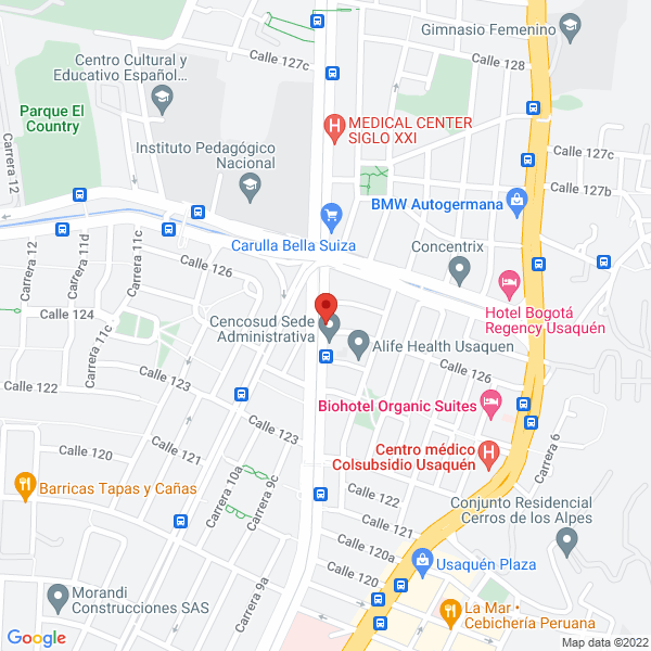 Mapa de Espacios Futuros S.A. S