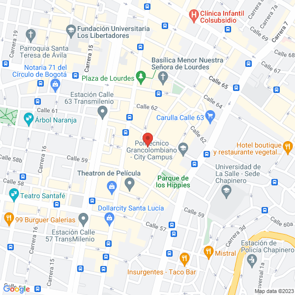 Mapa de Espinoza Ríos S.A.S.