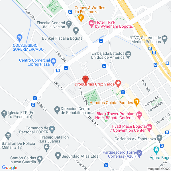 Mapa de Estefania Cabrales S.A.S.